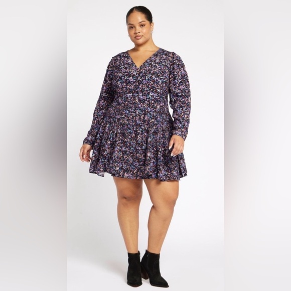Joie Dresses & Skirts - Joie Rowley Mini Dress – NWT
Color: Caviar Black Multi • Size 2X